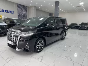 Toyota Alphard Executive Lounge 2021 - Em bán chiếc Alphard sản xuất 2021 màu Đen xe cá nhân sử dụng, lăn bánh đúng 6v Km xin, 