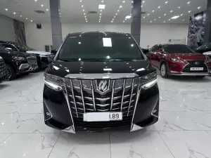 Toyota Alphard Executive Lounge 2021 - Em bán chiếc Alphard sản xuất 2021 màu Đen xe cá nhân sử dụng, lăn bánh đúng 6v Km xin, 