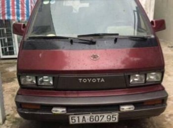 Toyota Van 1985 - Bán ô tô Toyota Van đời 1985, màu đỏ, giá 45tr