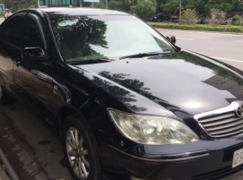 Toyota Camry   2.4 MT  2003 - Bán xe Toyota Camry 2.4 MT đời 2003, màu đen