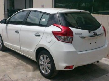 Toyota Yaris AT 2016 - Xe Toyota Yaris AT đời 2016, màu trắng còn mới