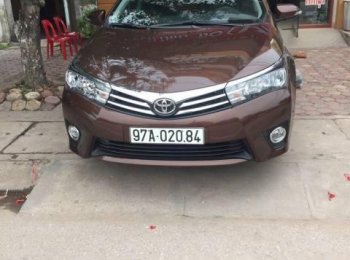 Toyota Corolla Altis 1.8G 2016 - Chính chủ bán xe Toyota Corolla altis 1.8G đời 2016, màu nâu