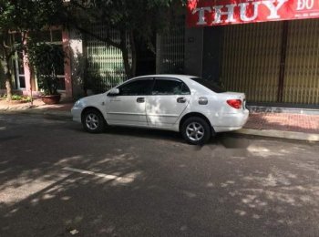 Toyota Corolla Altis  1.8MT 2001 - Cần bán xe Toyota Corolla altis 1.8MT sản xuất năm 2001, màu trắng số sàn