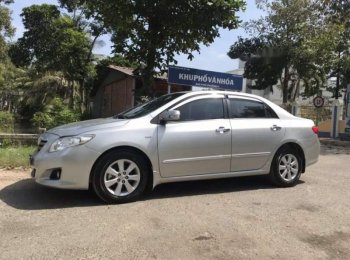 Toyota Corolla Altis  G   2009 - Cần bán xe Toyota Corolla altis G đời 2009, màu bạc, xe gia đình