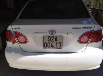 Toyota Corolla Altis 1.8 2003 - Cần bán Toyota Corolla Altis 1.8 năm 2003, màu trắng, 225tr