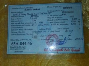 Toyota Van 1986 - Bán Toyota Van sản xuất 1986, nhập khẩu