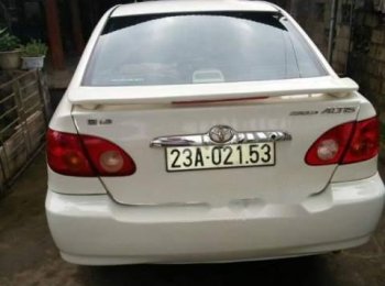 Toyota Corolla Altis    2001 - Cần bán gấp Toyota Corolla Altis 2001, màu trắng chính chủ