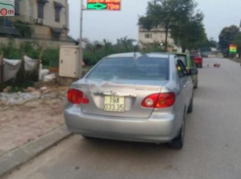 Toyota Corolla Altis 1.8G MT 2003 - Bán xe cũ Toyota Corolla altis 1.8G MT đời 2003, màu bạc