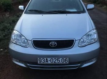 Toyota Corolla Altis 2002 - Bán ô tô Toyota Corolla altis đời 2002, màu bạc
