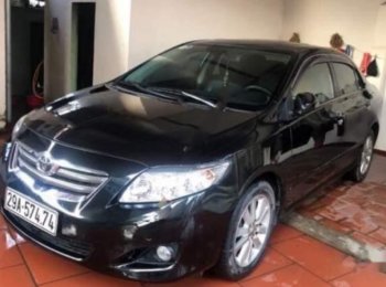 Toyota Corolla Altis 2009 - Bán Toyota Corolla altis đời 2009, màu đen, nhập khẩu