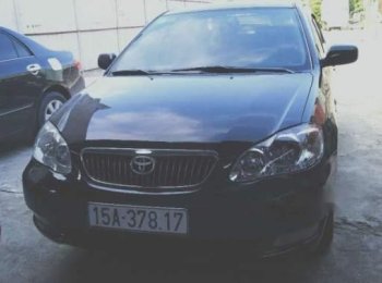 Toyota Corolla Altis   2007 - Bán Toyota Corolla altis năm sản xuất 2007, màu đen, giá 305tr