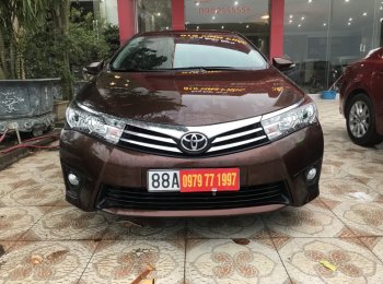 Toyota Corolla Altis 1.8G AT 2015 - Bán Toyota Corolla altis màu đồng 1.8 2015