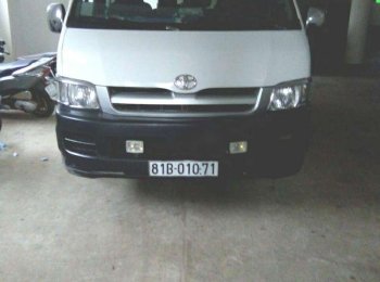 Toyota Hiace   2009 - Cần bán gấp xe cũ Toyota Hiace 2009, màu trắng