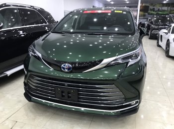 Toyota Sienna Platinum 2021 - Bán ô tô Toyota Sienna Platinum 2021, màu xanh bộ đội, nhập khẩu Mỹ