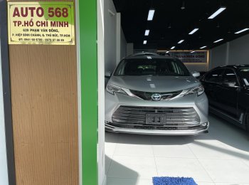 Toyota Sienna Platinum 2021 -  Toyota Sienna Platinum 2021, màu bạc, nhập khẩu Mỹ, option full kịch