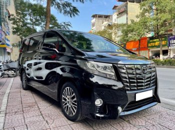 Toyota Alphard 2016 - Cần bán Toyota Alphard sản xuất 2016, màu đen, nhập khẩu