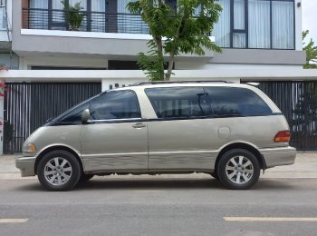 Toyota Previa 2.4AT 1992 - Cần bán xe Toyota Previa 2.4AT đời 1992, màu vàng, xe nhập, giá 125tr
