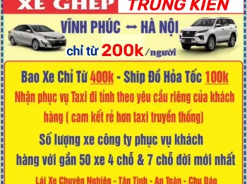 Toyota Innova 2023 - TỔNG ĐÀI ĐẶT XE 24/7 -0989685305 -XE GHÉP TRUNG KIÊN VĨNH PHÚC - HÀ NỘI CHỈ TỪ 200K/NGƯỜI