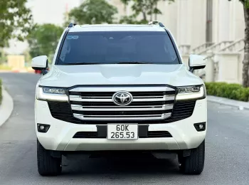 Toyota Land Cruiser LC300 2022 - Bán ô tô cũ Toyota Land Cruiser LC300  2022, màu trắng, xe nhập
