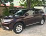 Toyota Highlander   2011 - Bán xe Toyota Highlander đời 2011, màu đỏ mận, nội thất da màu kem sang trọng