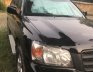 Toyota Highlander 2004 - Cần bán xe Toyota Highlander sản xuất 2004, màu đen, nhập khẩu nguyên chiếc chính chủ, giá tốt