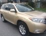 Toyota Highlander SE 2.7 2011 - Bán Toyota Highlander SE 2.7 đời 2011, màu vàng, nhập khẩu nguyên chiếc