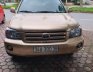 Toyota Highlander 2005 - Bán Toyota Highlander đời 2005, màu vàng, xe nhập số tự động